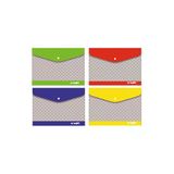 VİVA İnox Laminasyonlu Çıtçıtlı Dosya 4 Adet Karışık Renk