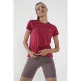 Viva Kırmızı Basic Kısa Kol Standart Kalıp O Yaka Kadın T-Shirt - 97144