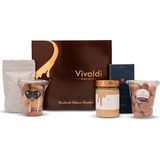 Vivaldi Andante Hediye Seti - Klasik Madlen, Türk Kahvesi, Kolonya ve Gurme Lezzetler