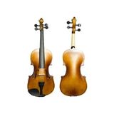 Vivaldi Boya 4/4 1414 P Keman Seti Mat Cila ile Yastık, Susturucu, Yedek Tel ve Akort Aleti Dahil