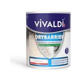 Vivaldi Boya Vivaldi Drybarrıer Nem ve Rutubet Boyası Küf Önleyici 1 kg İç ve Dış Mekan Kullanımı için Üstün Koruma