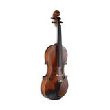 Vivaldi Boya Vivaldi Vl-904 4/4 Keman Ebonize Klavye ve Burgular ile Gül Ağacı Yaylı Çalgı