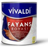 Vivaldi Fayans Boyası - Astar ve Vernik Gerektirmeyen Boya - Sınırsız Renk 1 kg - 1 lt - Mentol