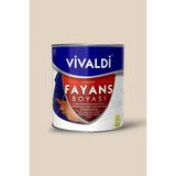 Vivaldi Fayans Boyası - Astar ve Vernik Gerektirmeyen Boya - Sınırsız Renk 1 kg - 1 lt - Tütsü
