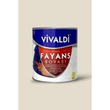 Vivaldi Fayans Boyası - Astar ve Vernik Gerektirmeyen Boya - Sınırsız Renk 1 kg - 1 lt - YağmurBulutu