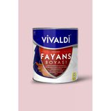 Vivaldi Fayans Boyası - Astar Ve Vernik Gerektirmeyen Boya - Sınırsız Renk 1 Kg Bebek Pembe