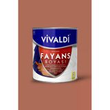 Vivaldi Fayans Boyası - Astar Ve Vernik Gerektirmeyen Boya - Sınırsız Renk 1 Kg Kiremittaşı