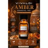 Vivaldi Home Amber Çiçeği Aromaterapi Esansiyel Uçucu Yağ 10 ml – Sıcak ve Kalıcı Aroma - Standart