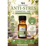 Vivaldi Home Anti Stress Uçucu Yağ Buhurdanlık Yağı Doğal Uçucu Yağ Oda Kokusu Aromaterapi Yağ Esansiyel Yağ - Standart