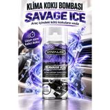 Vivaldi Savaga Ice Oto Klima Koku Bombası – Araç Içi Sigara ve Kötü Koku Giderici, Etkili Klima Spreyi 150 ml