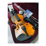 Vivaldi Vl-904 4/4 Keman Full Seti ! (Yastık,Susturucu,Yedek Tel,Keman Klavye Sticker,Akort Aleti)