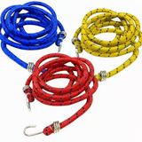 Vıvaluxe Bagaj Ahtapotu 3’Lü Set, 100 Cm Sabit Ve 1,5 M’ye Kadar Uzayabilen Kalın, Dayanıklı Bagaj Lastiği, Metal Kancalı Gergi İpi, Araba