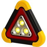 VIVALUXE DP-209 Şarjlı LED Üçgen Reflektör Stop Lambası – Çok Fonksiyonlu Acil Durum Uyarı Işığı, USB Şarj Edilebilir, Mıknatıslı ve Katlanabilir Tasarım, Araç ve Yol Güvenliği İçin