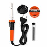 VIVALUXE KINETEX 40W Lehim Havya Seti 4'ü 1 Arada, Elektronik Lehimleme Havyası, Lehim Teli, Lehim Pastası ve Havya Standı, Devre Kartı, Kablo Tamiri, Elektronik, Hobi ve DIY Projeleri İçin