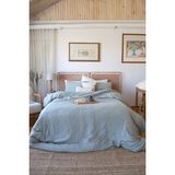 Vivamaison Çift Kişilik 2 Kat Müslin Nevresim Takımı, Pamuk Soft Kumaş 200X220 cm Adaçayı Yeşili - 200 x 220 cm