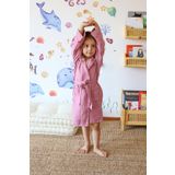 Vivamaison Muslin Bebek Cocuk Bornoz, 100 Pamuk 4 Kat Murdum