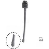 Vivart 26 cm Silikon Biberon Temizleme Fırçası Uzun Saplı Ergonomik Tasarım ile Kolay Temizlik