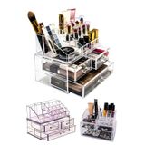 Vivart 3 Çekmeceli Makyaj Düzenleyici Organizer Set Makyaj Fırçalık Çok Renkli Tek Ebat