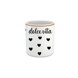 VIVAS Dolce Vita Espresso, Double Türk Kahvesi Fincanı - Kulpsuz Bardak