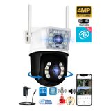 VİVATECH Okam 3011 Çift Kameralı Hareket Takipli Gece Sensörlü Çift Siren Su Geçirmez Wifi Ip Kamera
