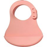 Vivaverse Pembe Silikon Mama Önlüğü - 0 - 2 Yaş