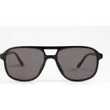 Vivaviss Fer 1111-60 Unisex Güneş Gözlüğü Siyah Çerçeve Füme Degrade Cam