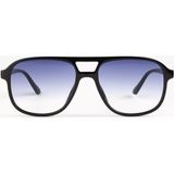 Vivaviss Fer 1111-60 Unisex Güneş Gözlüğü Siyah Çerçeve Mor Cam