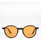 Vivaviss Luna 520-47 Unisex Güneş Gözlüğü Siyah Çerçeve Turuncu Cam