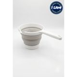 Vivenda Katlanır Maşrapa 1 Litre Yer Kaplamayan Akıtma Ağızlı Banyo Mutfak Hamam Su Tası