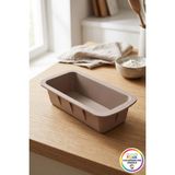 Vivenda Silikon Baton Kek Kalıbı Dikdörtgen Yapışmaz Kolay Çıkan Ekmek Kek Pasta Kalıbı 27X14X7 cm