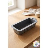 Vivenda Silikon Baton Kek Kalıbı Kulplu Yapışmaz Kolay Çıkan Ekmek Kek Pasta Kalıbı 28X11X6 cm