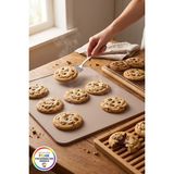 Vivenda Silikon Pişirme Matı Büyük Boy Fırın Tepsisi Kaymaz Pişirme Kağıdı Alternatifi 42X32 cm - 42 x 32 cm