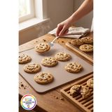Vivenda Silikon Pişirme Matı Büyük Boy Fırın Tepsisi Kaymaz Pişirme Kağıdı Alternatifi 42x32 cm