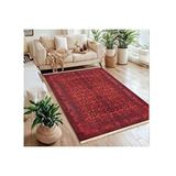 Vivense Afgan Buhara Klasik Dokuma Taban Hali, 310 Yng, 100x150 Cm Çok Renkli