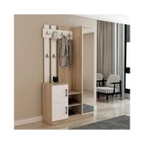 Vivense Afillibebek Nova Portmanto, Kapaklı Aynalı - 100 cm x 35 cm x 180 cm