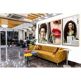 Vivense Ahşap Çerçeveli Beauty Tablo Seti 1, 50x70