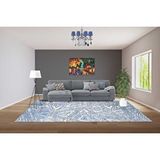Vivense Aida Home Bluestry Salon Halisi, 80x300 Çok Renkli