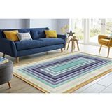 Vivense Aida Home Rettangolo Salon Hali 140x200 Çok Renkli