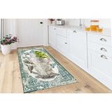 Vivense Aida Home Tazza Mutfak Halisi, 80x200 Çok Renkli