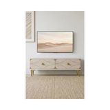 Vivense Alfa Tv Sehpası Beyaz Traverten Gold 120 cm TSA1297BTG - 120 cm x 30 cm x 40.5 cm