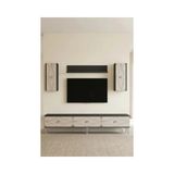 Vivense Alfa Tv Ünitesi Antrasit Beyaz Silver 180 cm TVR1897ATS - 180 cm x 29.6 cm x 40.6 cm