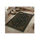 Vivense Antrasit Motif Dokuma Taban Hali, 526 Yng, 120x180 Cm Çok Renkli