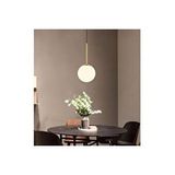 Vivense Ariel Eskitme Modern Avize Gold Kasali, Beyaz Camli Altın