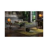 Vivense Asos Metal Karyola, Beyaz, 120X200 - 120 x 200 cm