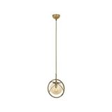 Vivense Avonnı Av 60291 1e Eskitme Kaplama Modern Avize E14 Metal Cam 22 cm - 22 cm x 100 cm x 22 cm - Eskitme Pirinç