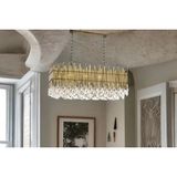 Vivense Avonni AV60162E100X35 Eskitme Kaplama Modern Avize - 100 cm x 35 cm x 100 cm - Eskitme Pirinç