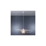 Vivense Ayşin Şapka Endüstriyel Avize, Beyaz, Çap 80 cm