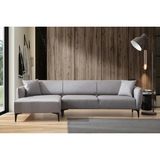 Vivense Bellisimo Köşe Koltuk, Açık Gri, Sol Köşe - 140 cm x 270 cm x 67 cm