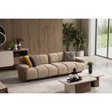Vivense Bentley Kanepe - Açık Kahverengi - 240 cm x 100 cm x 72 cm