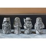 Vivense Beton Odin Thor Tyr Ulfhednar Dekoratif Obje